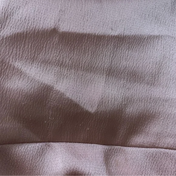 NEW Liz Claiborne Women's Short Sleeve Back Keyhole Satin Blouse Pink Plus 2X - Picture 11 of 15